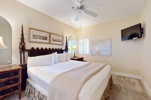 4 habitaciones, tabla de planchar con plancha, internet y ropa de cama 