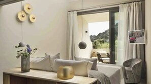 開放式套房 | 高級寢具、舒適加層、迷你吧、客房內保險箱