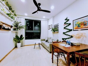 Premium-huoneisto | Oleskelualue