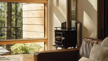 Smart TV, fireplace, offices