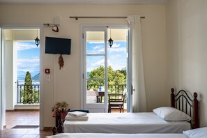 1 bedroom, iron/ironing board, free WiFi, bed sheets - Apartment 'Krinos' with Sea View, Wi-Fi and Air Conditioning (LEFKADA)