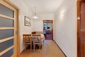 Dining - 'Apartment Panorama' with Mountain View, Garden & Wi-Fi (San Valentino In Campo)