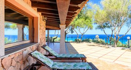 'Villa il Panorama di Orrí' mit Meerblick, Garten und Klimaanlage