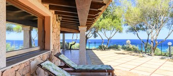 Villa il Panorama di Orrí' con vista mare, giardino e aria condizionata
