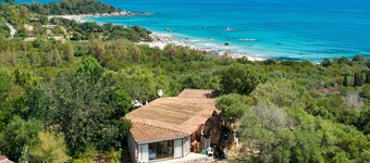 Villa il Panorama di Orrí' con vista mare, giardino e aria condizionata