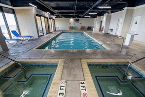 Indoor pool, outdoor pool