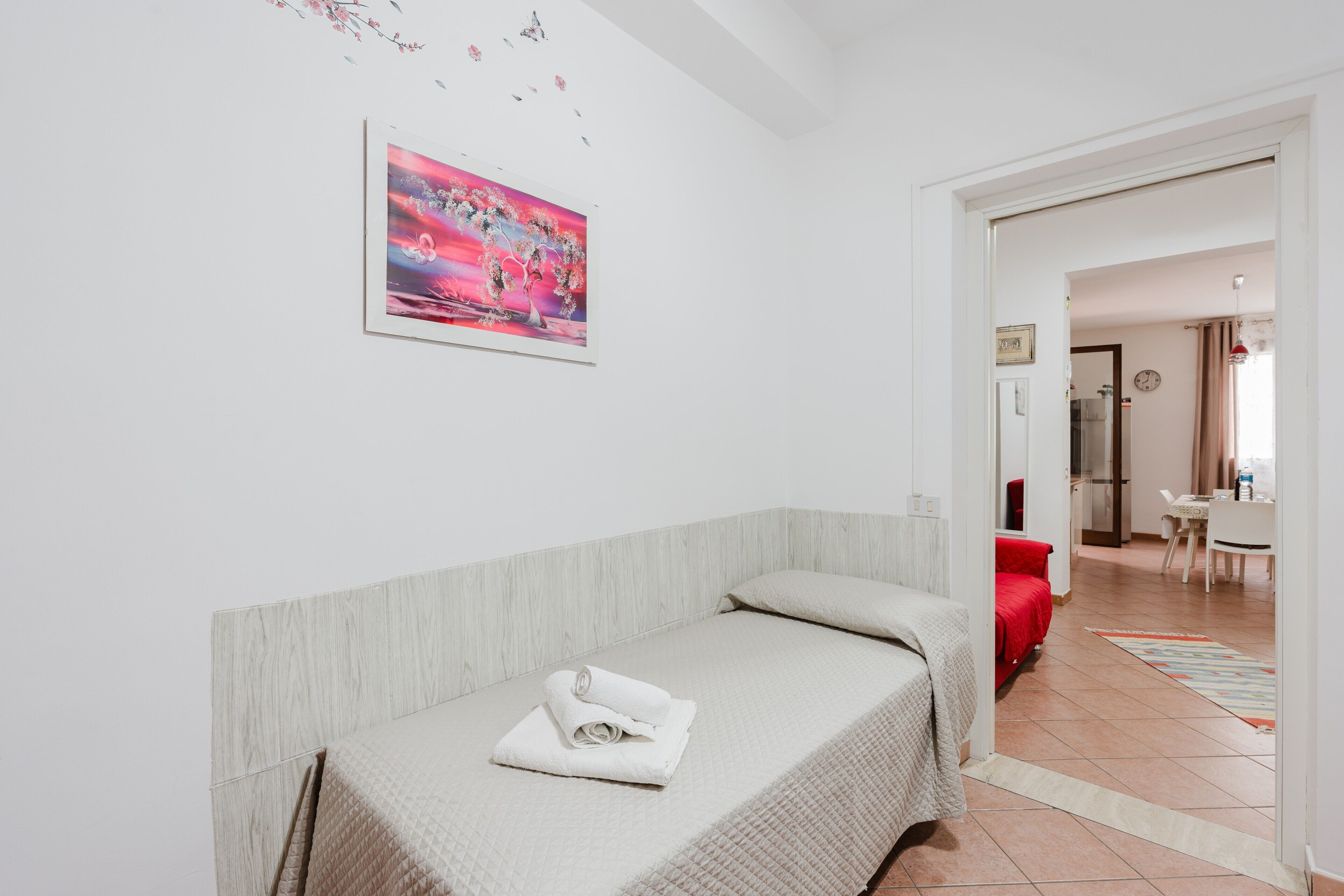 2 chambres, fer et planche à repasser, Wi-Fi gratuit, draps fournis