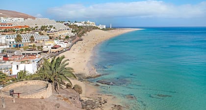 Penthouse "Playa Morro Jable 3B" in Strandnähe mit WLAN