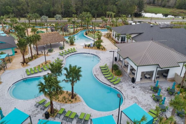 Pool - 205 Luxury condo at Storey lake (Kissimmee)