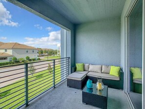 Terrace/patio - 205 Luxury condo at Storey lake (Kissimmee)