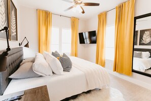 4 bedrooms, iron/ironing board, free WiFi, bed sheets