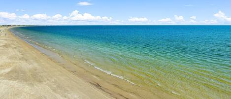 In Strandnähe, Strandtücher