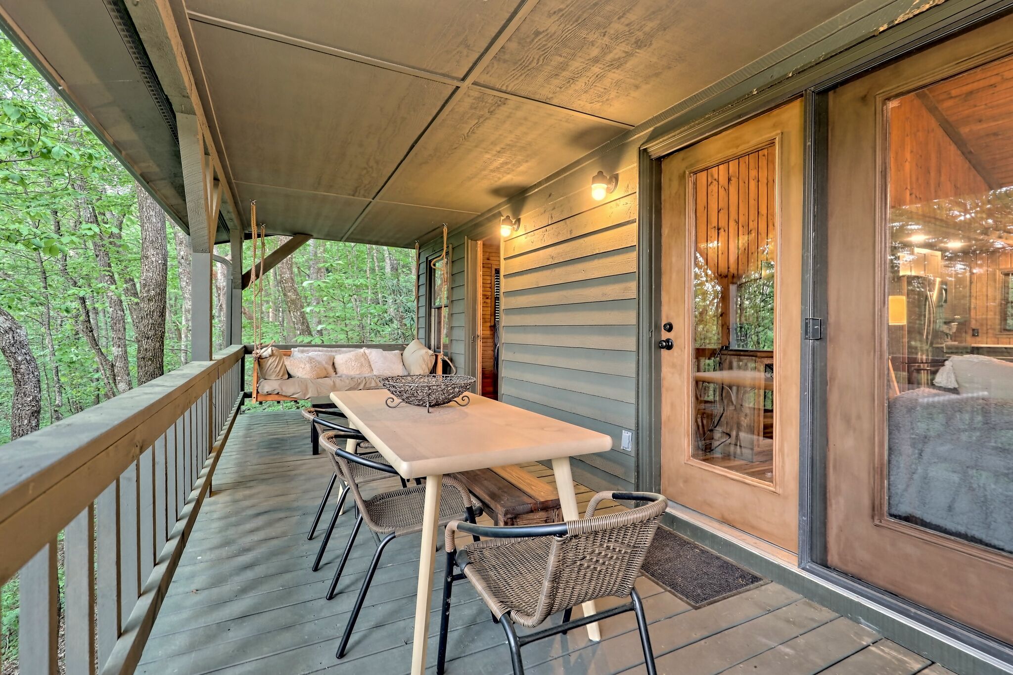 Seating on main deck