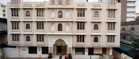 Façade de l’hébergement