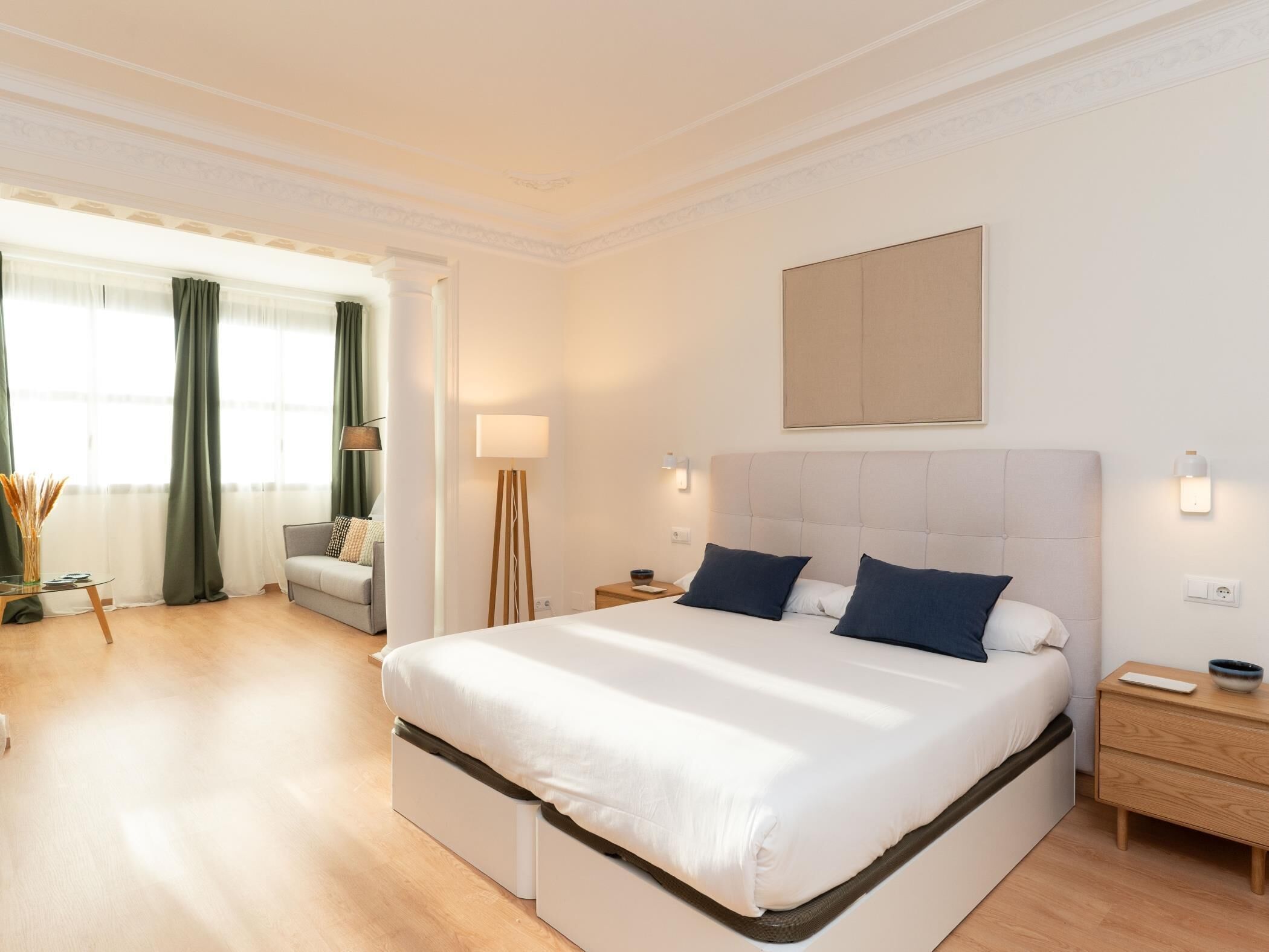 7 多间卧室、熨斗/熨衣板、免费上网、床单