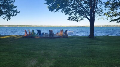 Waterfront Home With The Best views of Torch Lake