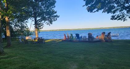 Waterfront Home With The Best views of Torch Lake