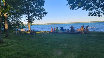 Waterfront Home With The Best views of Torch Lake