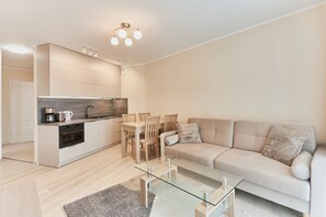 Superior Apartment | Iron/ironing board, free WiFi, bed sheets - Apartamenty Swinoujscie - Sun Tower (Swinoujscie)