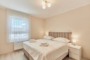 Superior Apartment | Iron/ironing board, free WiFi, bed sheets - Apartamenty Swinoujscie - Sun Tower (Swinoujscie)