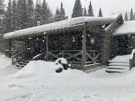 Exterior. 2 bedroom cabin located at its own location