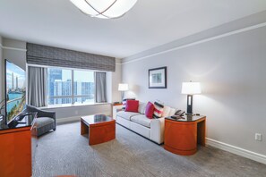 Luxury Condo, 1 Bedroom, City View | Living area - Luxury Condos at Four Seasons (Miami)