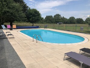 Opvarmet pool