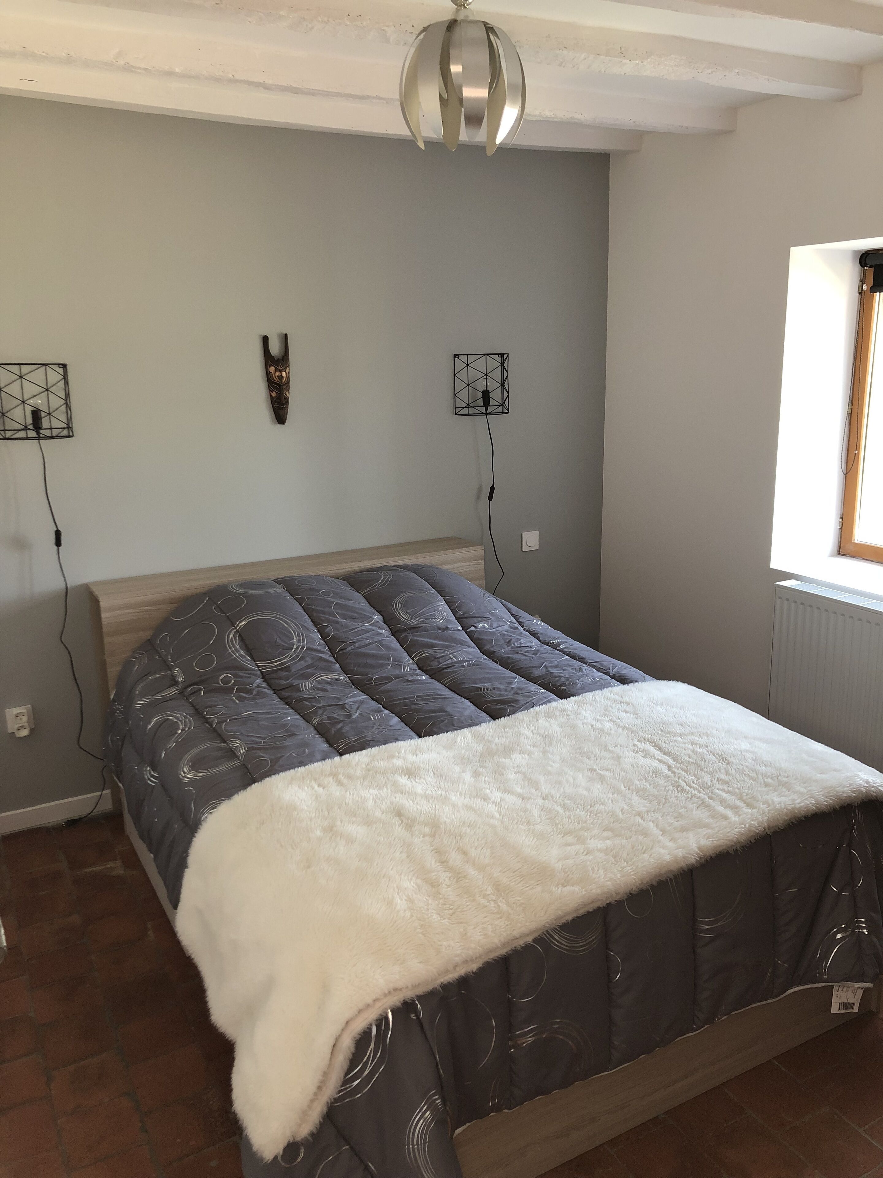 2 chambres, fer et planche à repasser, Wi-Fi gratuit, draps fournis