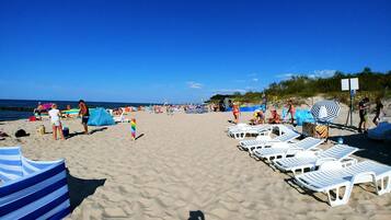 On the beach