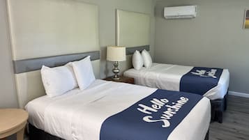 Deluxe Double Room, 2 Double Beds | Free WiFi, bed sheets, wheelchair access