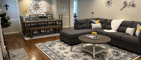 Smart TV, video games, DVD player, books