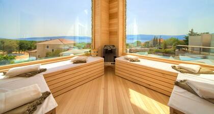 Villa PIANO with magnificent sea view