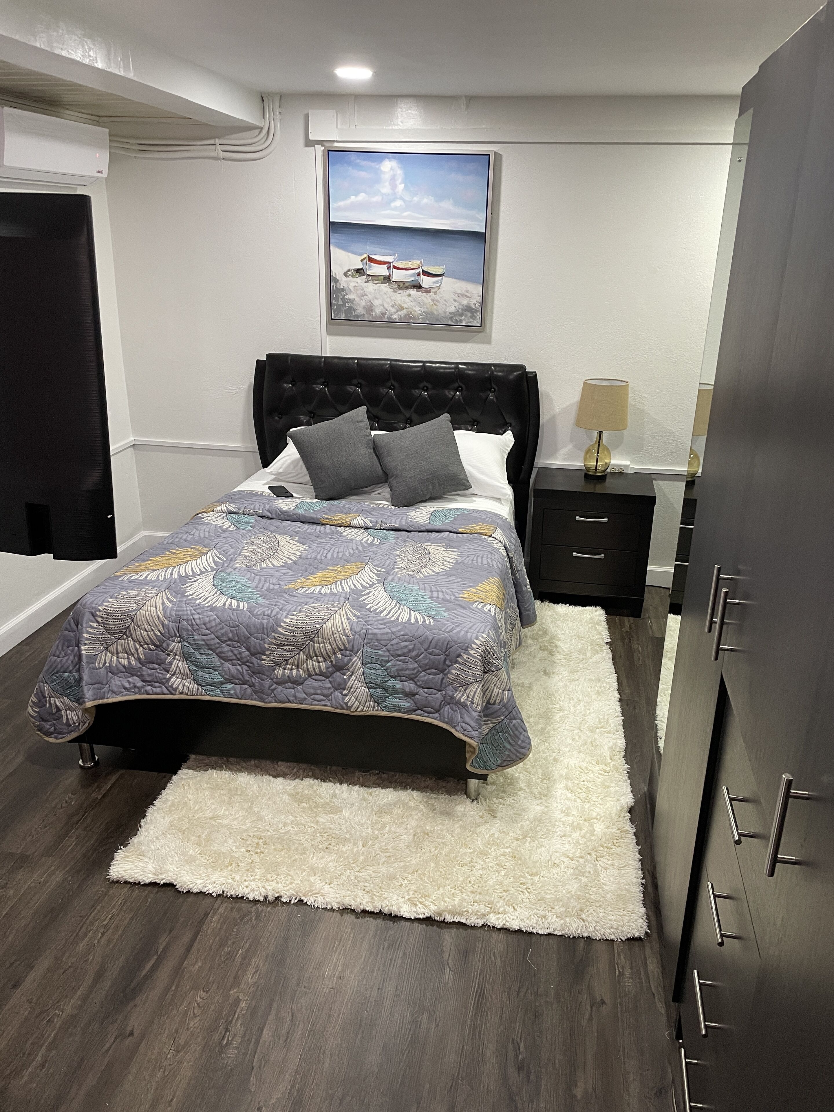 1 makuuhuone, silitysrauta/-lauta, vauvan matkasänky, ilmainen Wi-Fi