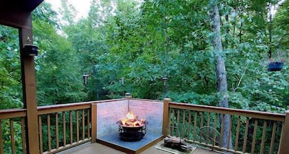 Bear Paw Resort ,high speed   internet , gas fireplace,firepit ,sleeps 8