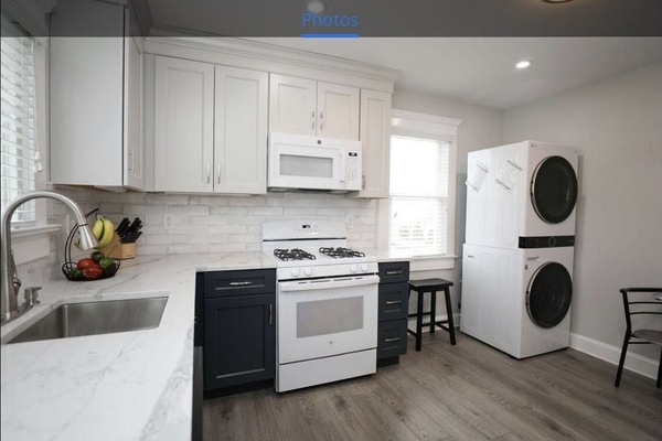 New kitchen with all the amenities you need for a perfect stay.
