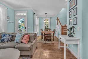 House, Multiple Beds (Storybook Cottage) | Living area - Storybook Cottage (Lincoln City)