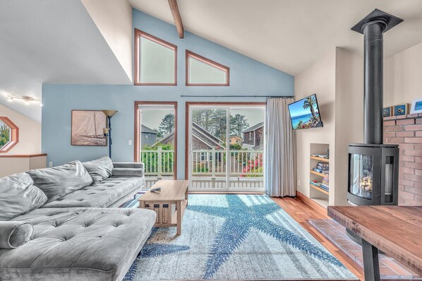 獨棟房屋, 多張床 (Tide and True) | 起居區