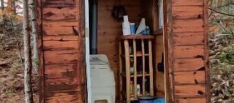 OFF GRID waterfront cozy log cabin
