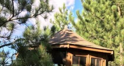 Tiny Off-Grid Cozy Log Cabin #1 on a secluded Lake