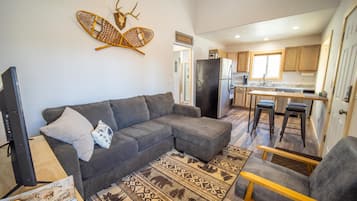 40-inch Smart TV with digital channels, TV, DVD player