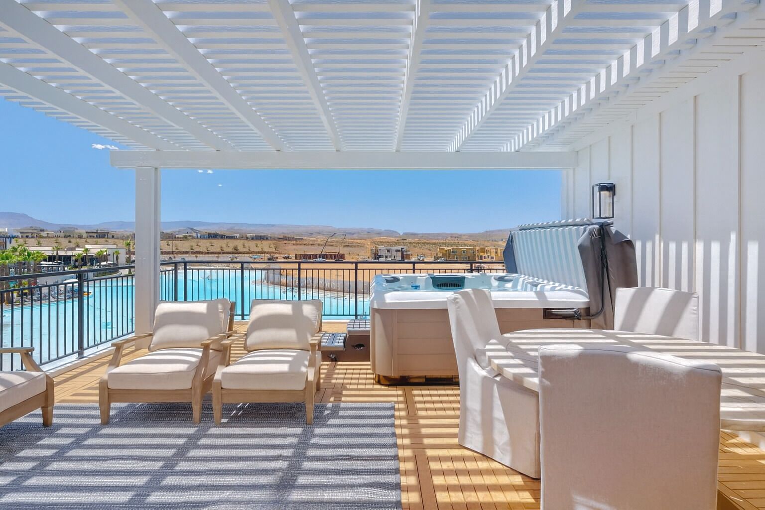 Hus, flere soverom | Utendørs boblebad