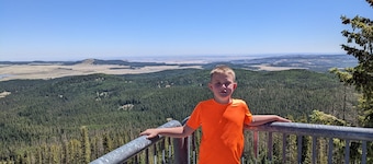 Breathtaking private mountaintop views from Iconic Slade Ranchhouse