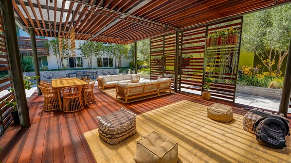 Restauration en plein air