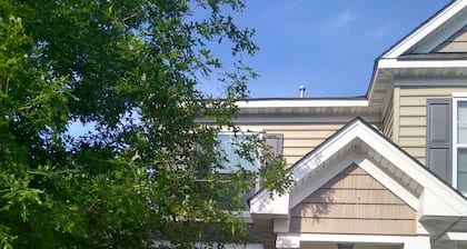 Spacious family size condo with two living rooms and patio.