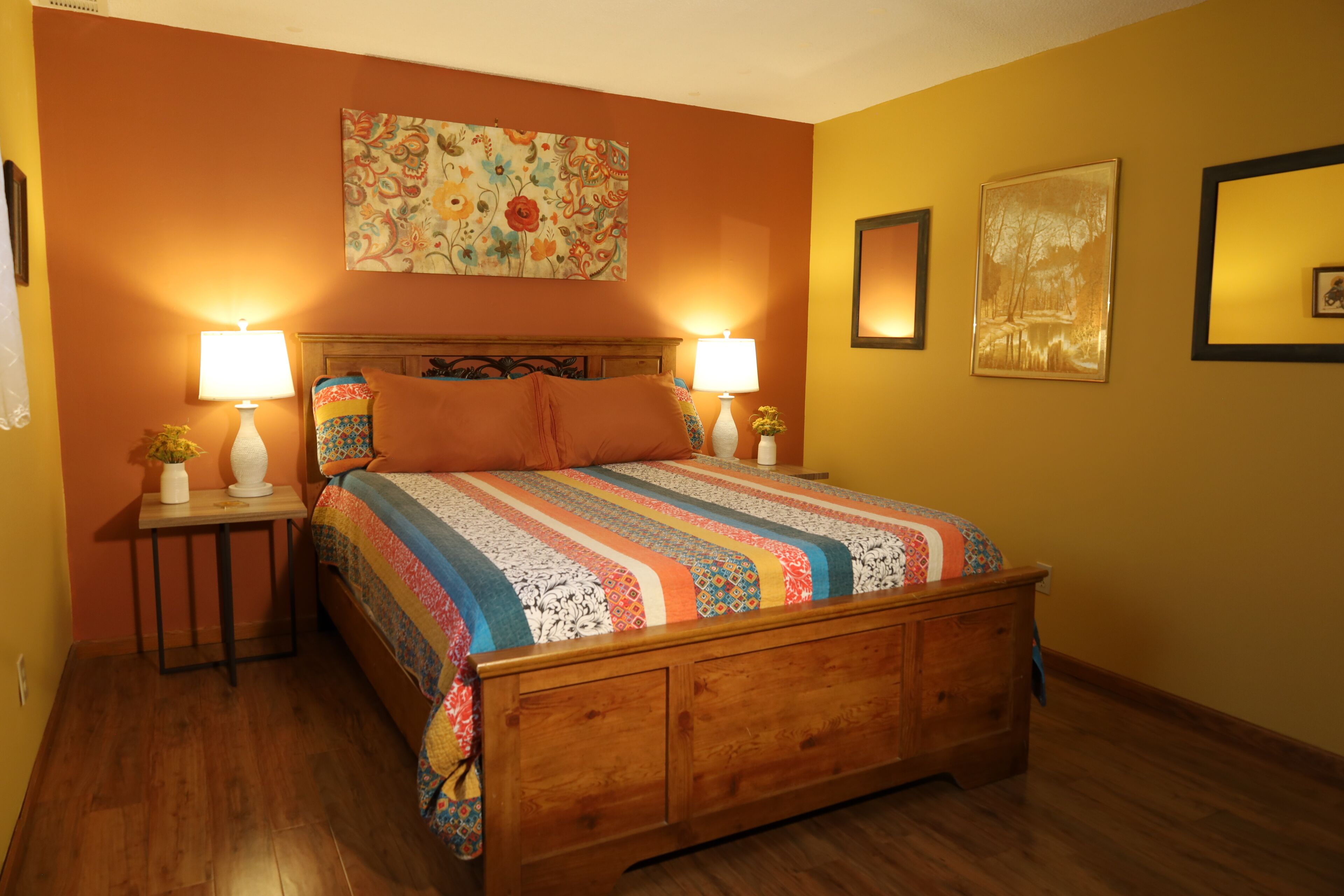 5 bedrooms, iron/ironing board, free WiFi, bed sheets