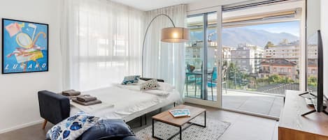 1 Schlafzimmer, Bügeleisen/Bügelbrett, Reisekinderbett, kostenloses WLAN