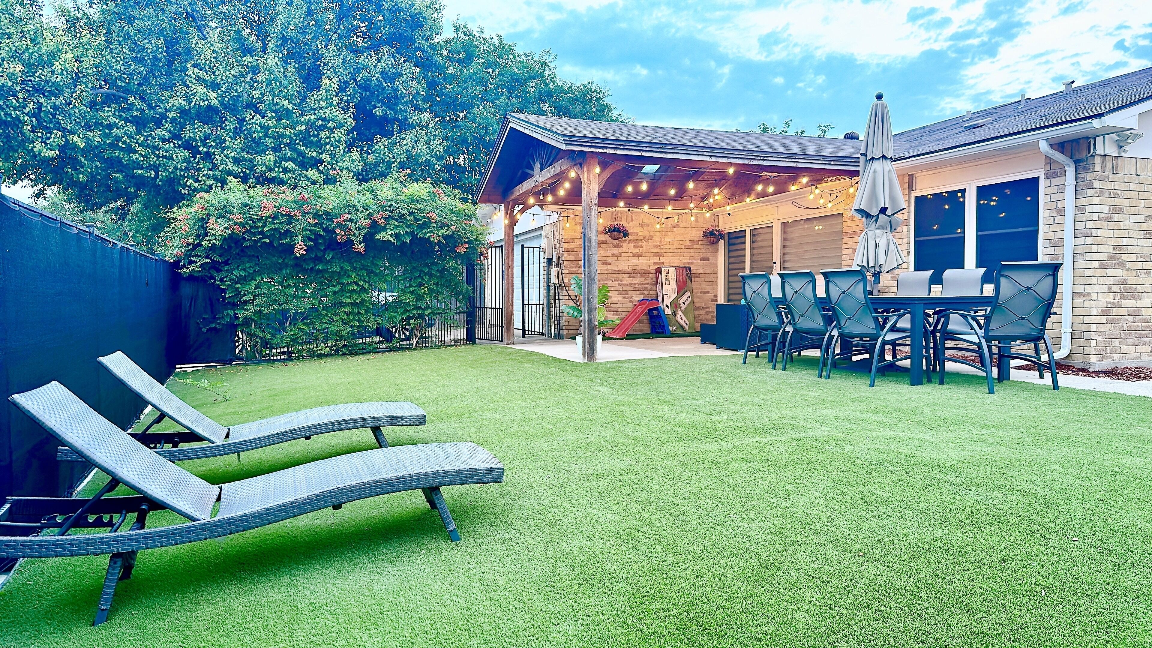 Family Friendly, Garage, Near Highways, Dart, Tesla Charger, Foosball, Grill