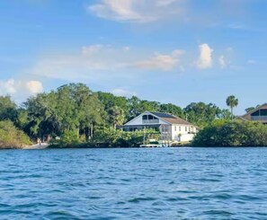 Exterior - Casa Azul Tampa - 5BR Waterfront Villa w/ Pool (Tampa)
