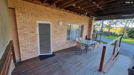 Family Room, Two Bedroom, Kitchen (Unit 12) | Terrace/patio