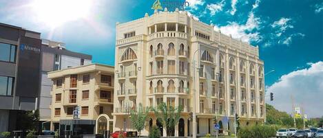 Façade de l’hébergement